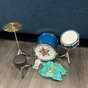 American Girl Doll Drumset
